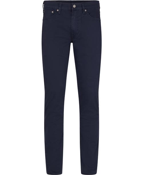 Levi's 511 Slim Baltic Navy Sueded SA Mand Blå Jeans Slim Fit Str W33 / L34 - Uld hos Magasin