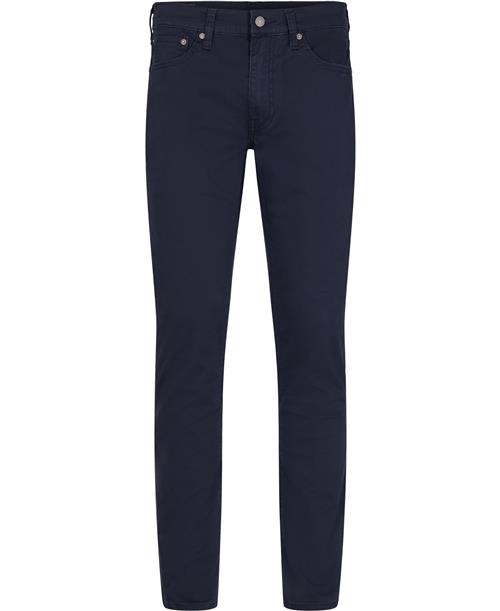 Levi's 511 Slim Baltic Navy Sueded SA Mand Blå Jeans Slim Fit Str W36 / L34 - Uld hos Magasin