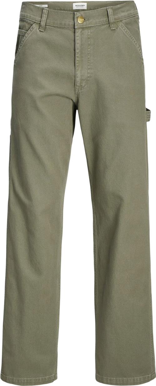 Jack & Jones Jpsteddie Carpenter Pants Noos Mand Dusty Olive Cargo Bukser Str "32/""30" - hos Magasin