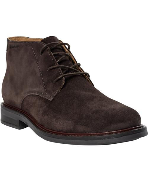 Gant St Fairkon Mid Boot Mand G399 Snørestøvler Str 42 - hos Magasin