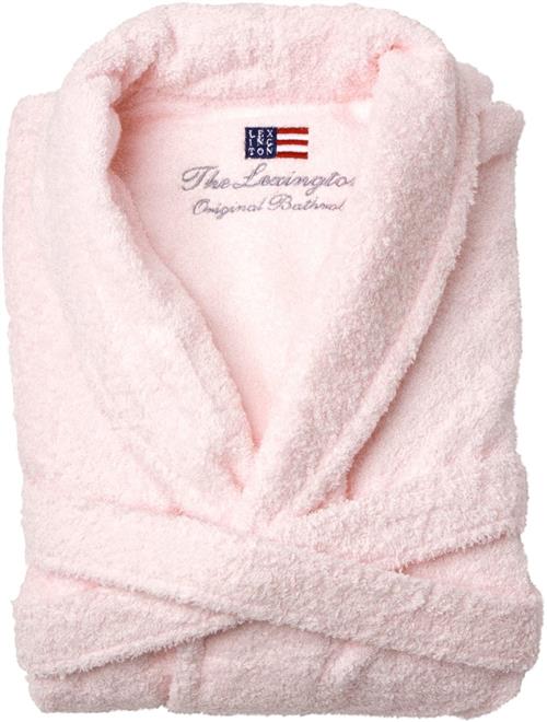 Lexington Lexington Original Bathrobe Pink Morgenkåber Str XS - hos Magasin