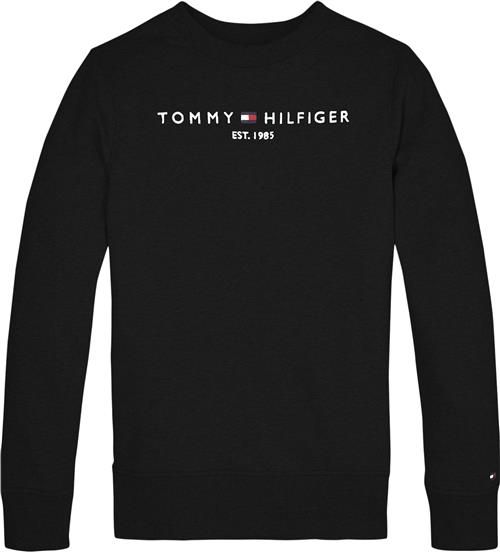 Tommy Hilfiger Essential Sweatshirt Str 8 år / 128 cm - Bds Sweatshirts Bomuld hos Magasin