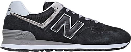 New Balance 574 Mand Sort Sneakers Str 43 - Læder hos Magasin