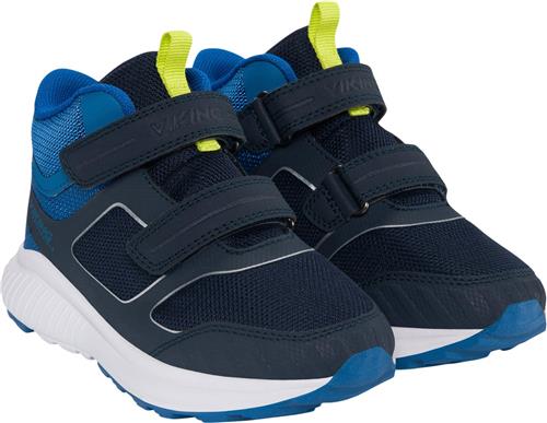 Viking Aery Mid WP 2V Navy/ocean Sneakers Str 29 - hos Magasin