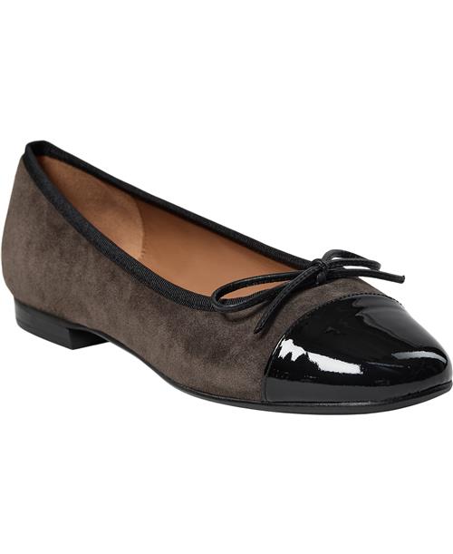 Se Billi Bi Ballerina A7426 Kvinde Brun Loafers Str 40 - hos Magasin ved Magasin