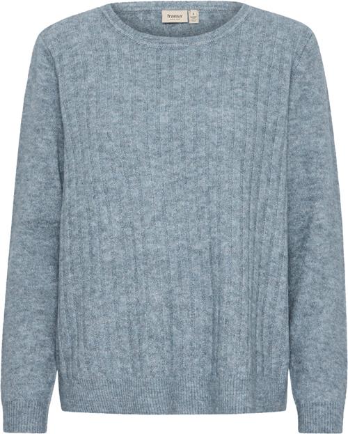 Fransa Frsanny PU 5 Kvinde Citadel Melange Sweaters Regular Fit Str S - hos Magasin