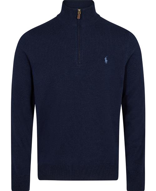 Se Polo Ralph Lauren 2/27 Merino Rwsls HZ PP Mand Blå Turtlenecks Str L Merino - hos Magasin ved Magasin