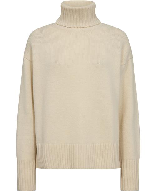 Se Polo Ralph Lauren 2/15 Wool Cash Rwslsl-swt Kvinde Authentic Cream Rullekraver Str L - hos Magasin ved Magasin