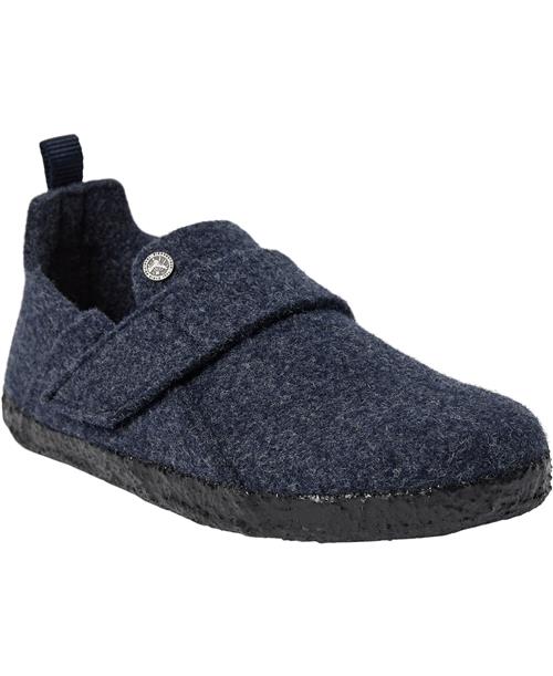 Se Birkenstock Zermatt HL Kids FE Dark Blue Dark Blue Hjemmesko Str 25 - hos Magasin ved Magasin