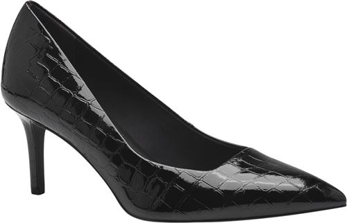 Se Tamaris 122424-41 Kvinde Black Croco Pumps & Stiletter Str 39 - hos Magasin ved Magasin