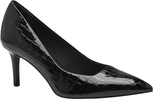 Se Tamaris 122424-41 Kvinde Black Croco Pumps & Stiletter Str 36 - hos Magasin ved Magasin