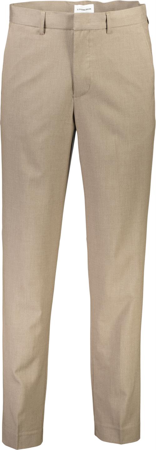 Lindbergh Relaxed fit Formal Pants Mand Sand Chinos Str M - Polyester hos Magasin