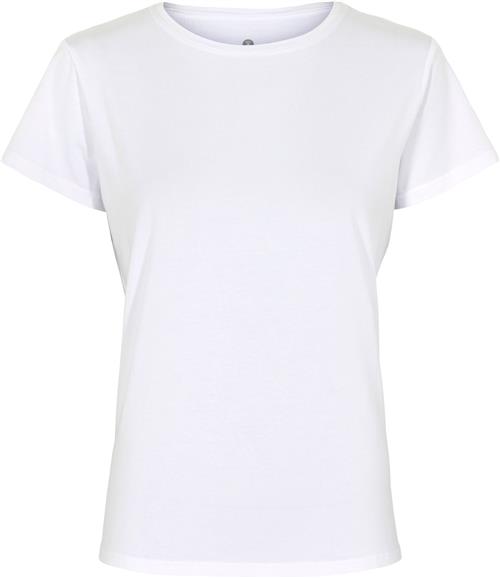 JBS of Denmark JBS of DK Basic tee Bamboo Kvinde Hvid Kortærmede T-shirts Str S - hos Magasin