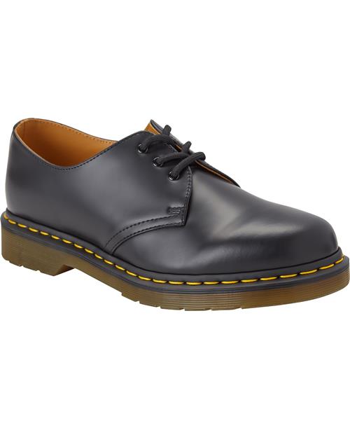 Dr. Martens 1461 3 eye sko Mand Sort Business Sko Str 40 - Læder hos Magasin