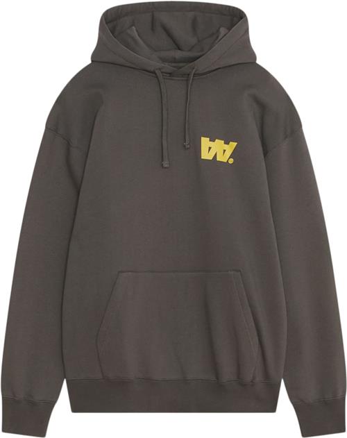 Wood Wood Cass Letter Hoodie Gots Mand Iron Hoodies Str S - Bomuld hos Magasin