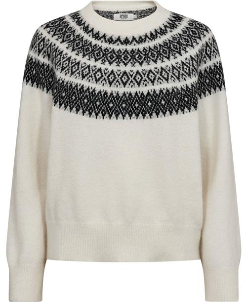 Se Magasin du Nord Collection Magasin Cindi 2 RWS Wool Kvinde Cream Sweaters Str XL Uld ved Magasin