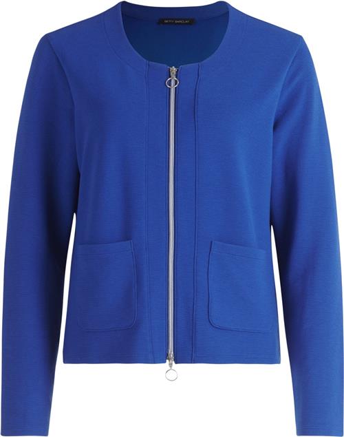 Se Betty Barclay Sweat Jacke Kurz Kvinde Adria Langærmede Bluser Str 44 - hos Magasin ved Magasin