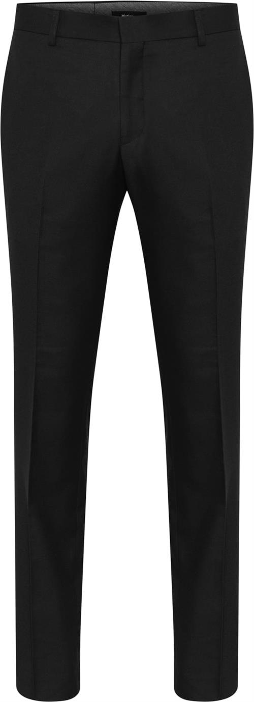 Matinique Malas Mand Deep Black Habitbukser Slim Fit Str 44 - hos Magasin