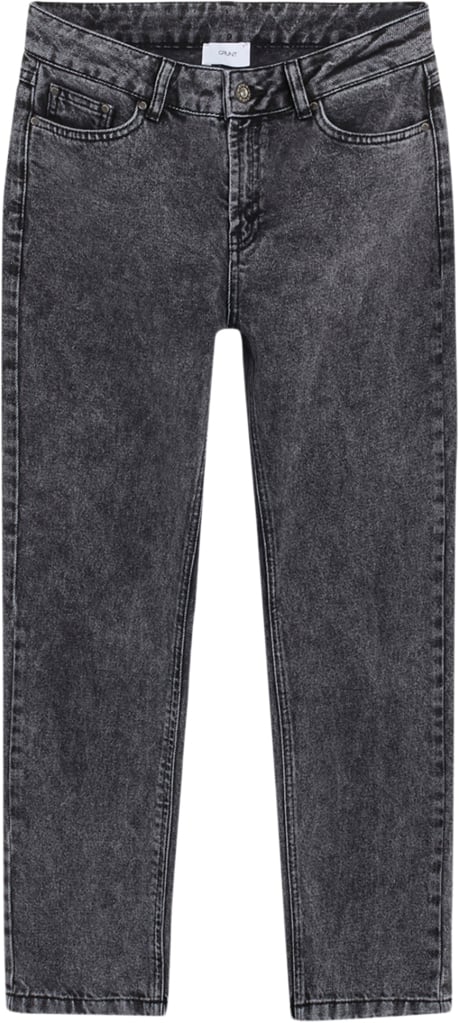 Se Grunt Street Loose Dark Grey Str 23/140 - Dark Grey Jeans hos Magasin ved Magasin