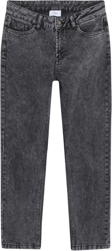 Grunt Street Loose Dark Grey Str 30/182 - Dark Grey Jeans hos Magasin