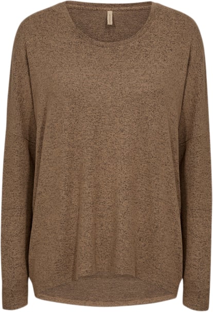 Se soyaconcept Scbiara 1 Bluse Camel Kvinde 98404 Camel Langærmede T-shirts Str L - Polyester hos Magasin ved Magasin