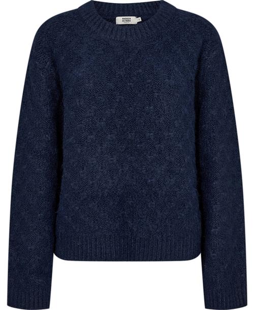 Se Magasin du Nord Collection Magasin Avelyn 4 GRS Kvinde Navy Sweaters Str XL ved Magasin