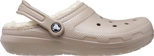 Se Crocs Classic Lined Clog Mrm/bone Kvinde Mushroom/bone Slip-ins Str 43-44 - hos Magasin ved Magasin