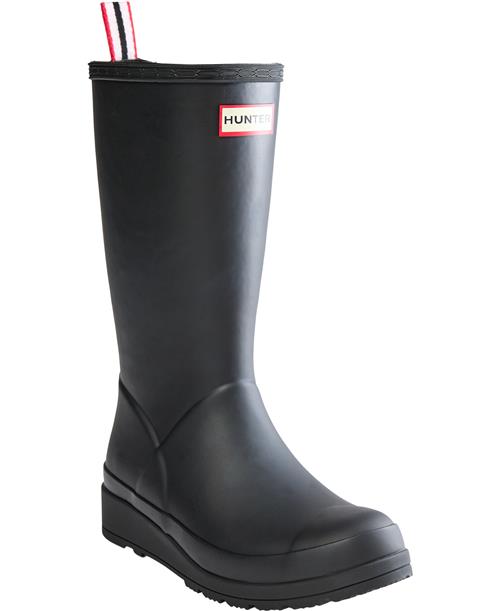 Se Hunter Original Play Boot Tall Kvinde Black Gummistøvler Str 39 - Polyester hos Magasin ved Magasin