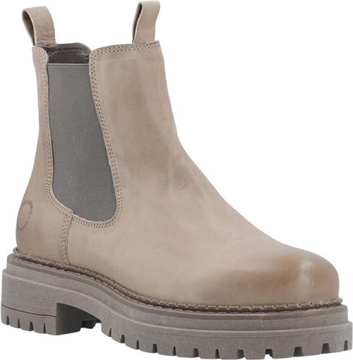 Cashott Cashannah Chelsea Boot Vegetable Tanned Oily Nubuck Kvinde Taupe Chelsea Boots Str 41 - hos Magasin