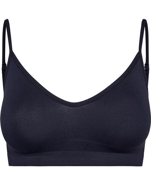 Magasin du Nord Collection Magasin Mellanie 1 S Seamless Bra Navy Bh'er Uden Bøjle Str XS