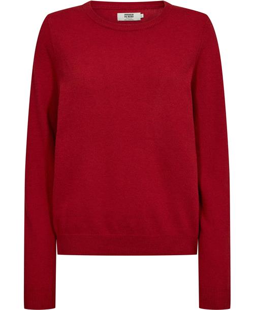 Magasin du Nord Collection Magasin Myrna 1 RWS Strik Lambswool Kvinde Flaming Red Sweaters Str XL Uld