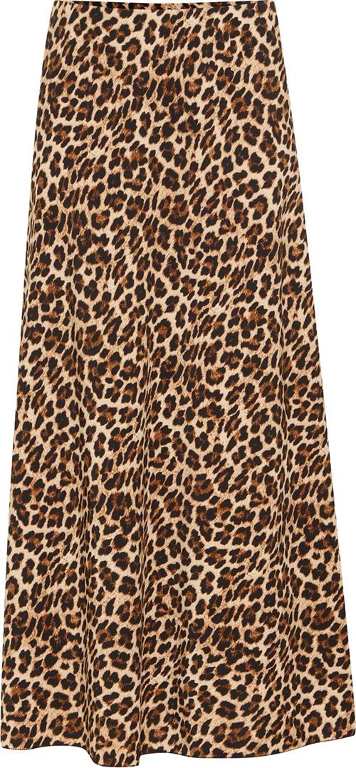 Sorbet Sblanna Leoskirt Kvinde Animal Maxi Nederdele Str M/L - hos Magasin