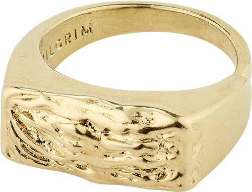 Se Pilgrim Star Recycled Ring Goldplated one size - Ringe hos Magasin ved Magasin