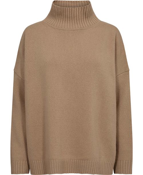 Weekend Max Mara Borgia Kvinde Camel Sweaters Str L - hos Magasin