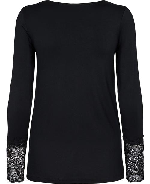 soyaconcept Scmarica 226 Kvinde 9999 Black Langærmede T-shirts Str M - Elastan hos Magasin