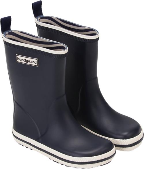 Se Bundgaard Classic Rubber Boot Blå Gummistøvler Str 29 = 19,5 cm - Bomuld hos Magasin ved Magasin