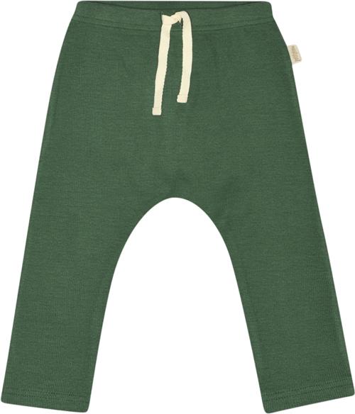 Se PETIT PIAO Pants Modal Str 92 cm - Emerald Green Bukser Bomuld hos Magasin ved Magasin