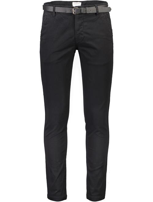 Se Lindbergh Chino m. Bælte & Stretch Mand Sort Chinos Str 32/32 - hos Magasin ved Magasin