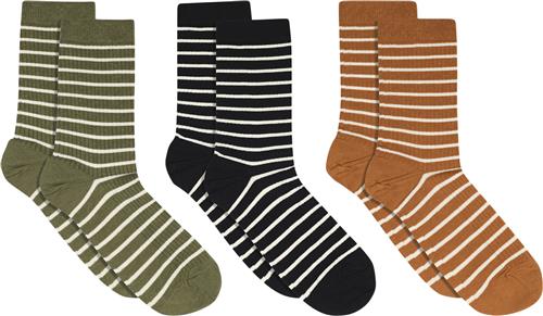 mpWoman Lydia Socks 3pack Ankelstrømper Str 37/39 - hos Magasin