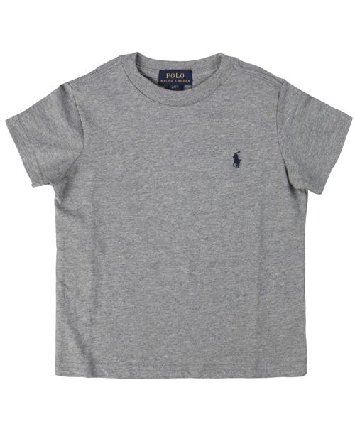 Polo Ralph Lauren Kortærmet Tshirt Str 6 / 6 år - Grå Kortærmede T-shirts hos Magasin