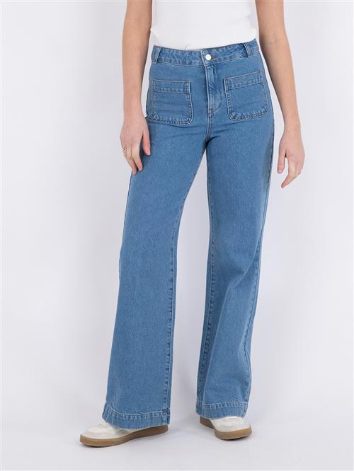 Se Neo Noir Fabiana D Pants Kvinde Light Blue Flared Jeans Str 36 - Denim hos Magasin ved Magasin