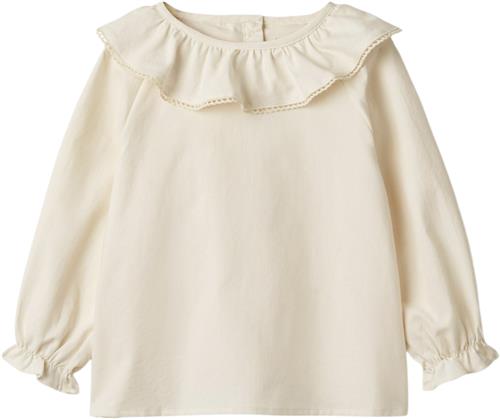 Wheat Bluse Nicoline Str 3 år / 98 cm - Hvid Bluser Bomuld hos Magasin