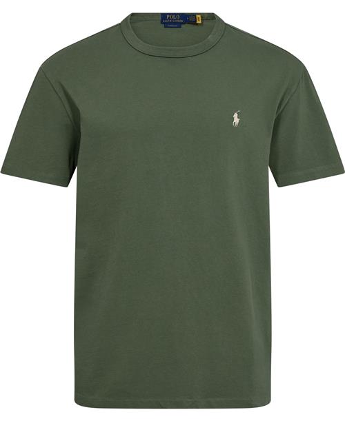 Polo Ralph Lauren 16/1 Jerseyssl-tsh Mand Cargo Green Kortærmede T-shirts Classic Fit Str XL - Bomuld hos Magasin