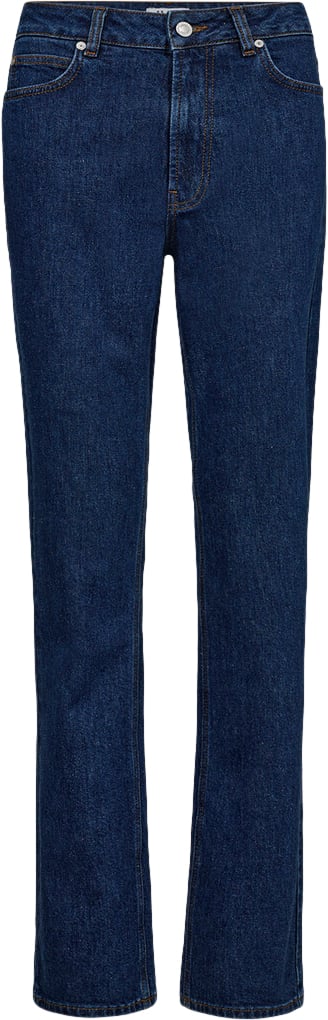 IVY Copenhagen Ivylulu Jeans Wash New York Kvinde Denim Blue Straight Jeans Slim Fit Str 29 / 32 - hos Magasin