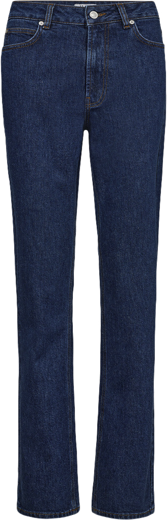 IVY Copenhagen Ivylulu Jeans Wash New York Kvinde Denim Blue Straight Jeans Slim Fit Str 26 / 32 - hos Magasin