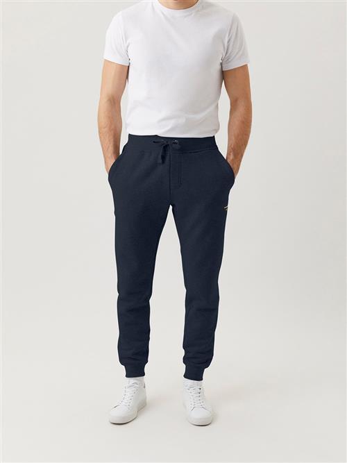 Se Björn Borg Centre Tapered Pants Mand Navy Blue Casual Bukser Str S - Bomuld hos Magasin ved Magasin