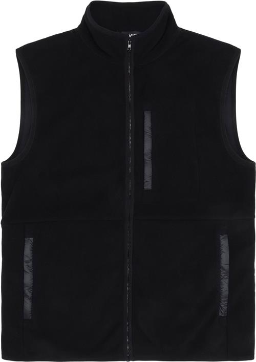 7 Days Active Fleece Vest Kvinde 001 Black Veste Str L - hos Magasin