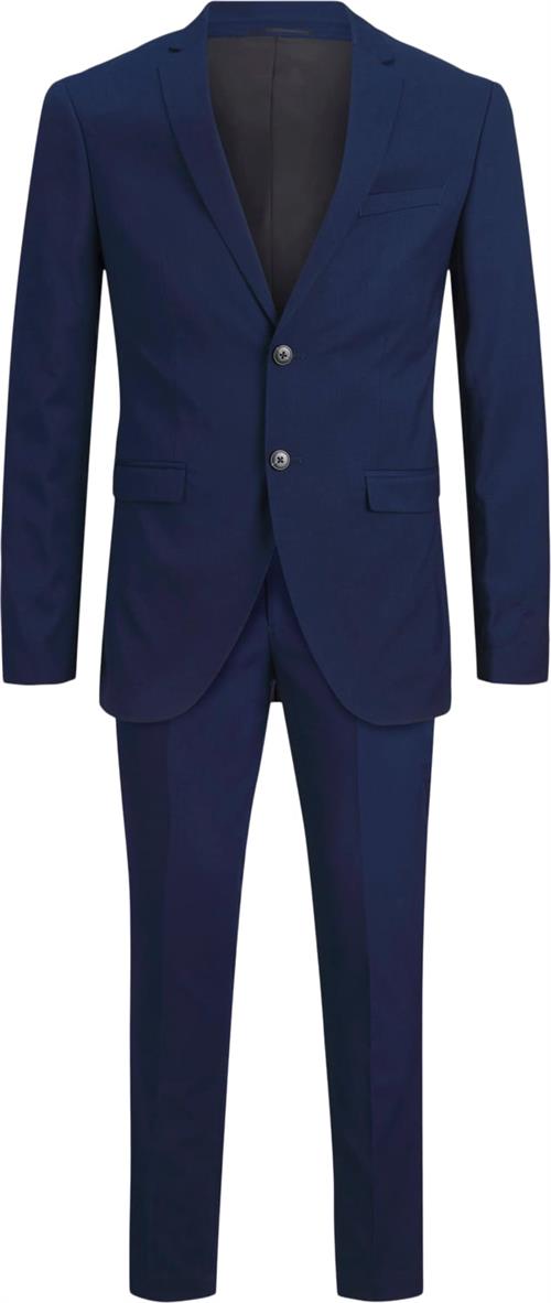 Jack & Jones Jprfranco Suit Noos Mand Medieval Blue/super Slim Fit Jakkesæt Slim Fit Str 52 - hos Magasin