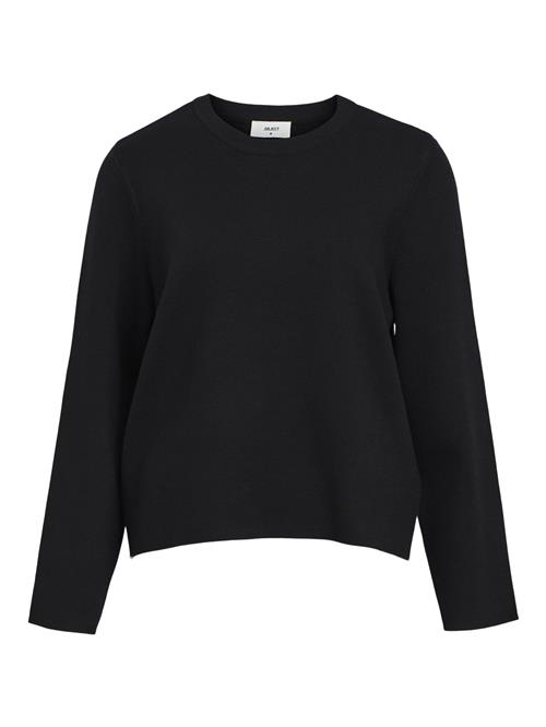 Se Object Objreynard Square Sleeve Oneck NOO Kvinde Black Langærmede T-shirts Str S - hos Magasin ved Magasin