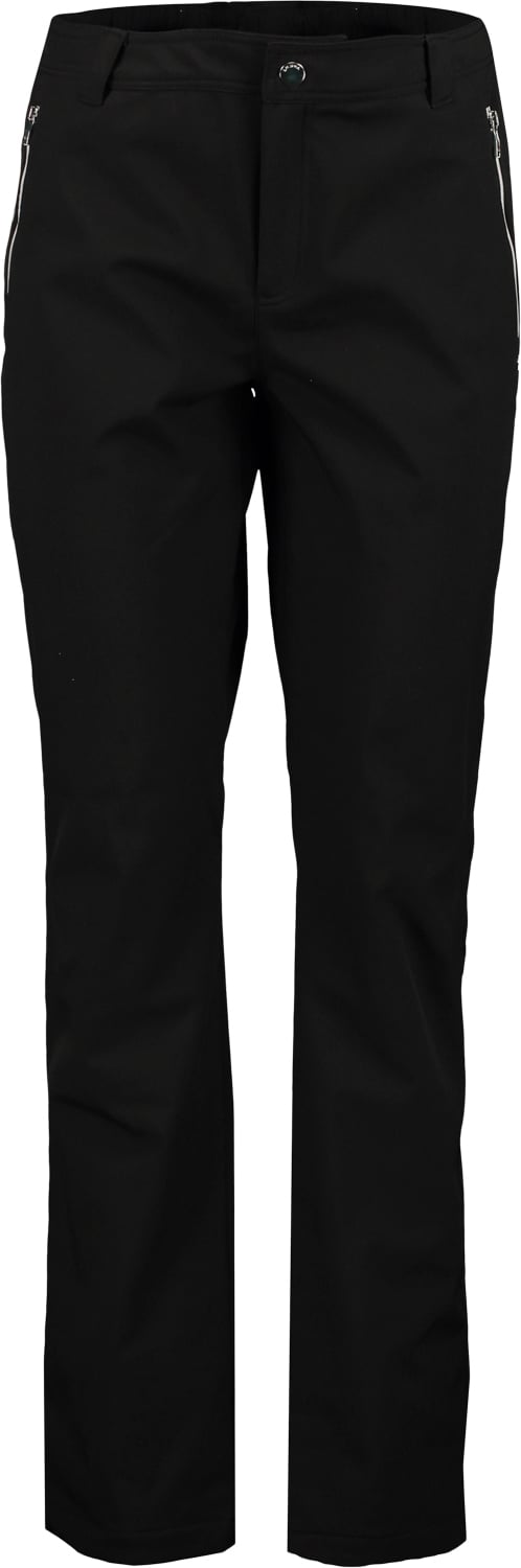 Se Luhta Softshell Trousers Kvinde Sort Bukser Med Lige Ben Str 40 - hos Magasin ved Magasin